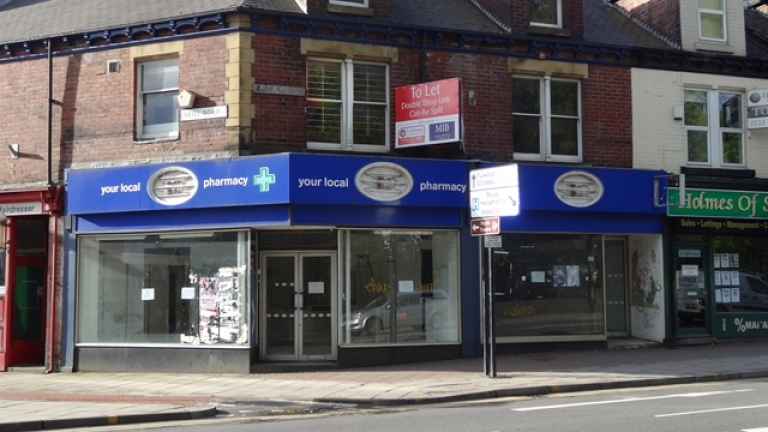 Ecclesall Road Double Shop To Let